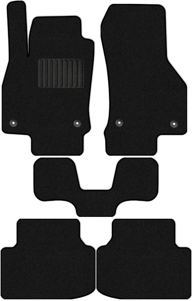 Коврики в багажник для Skoda Octavia III (универсал / A7) 2012 - 2017