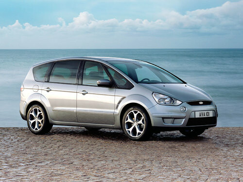 Коврики текстильные "Классик" для Ford S-Max (минивэн) 2006 - 2010, черные, 4шт.