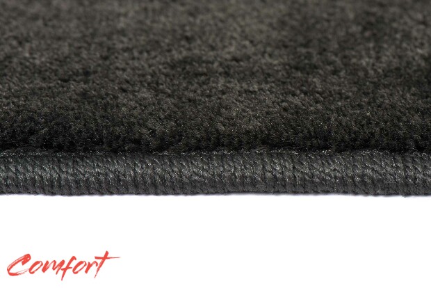 Коврики текстильные "Комфорт" для EXEED LX I (suv / SUV) 2017 - Н.В., черные, 5шт.