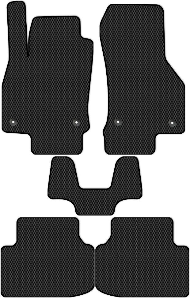 Коврики в багажник для Skoda Octavia III (универсал / A7) 2012 - 2017