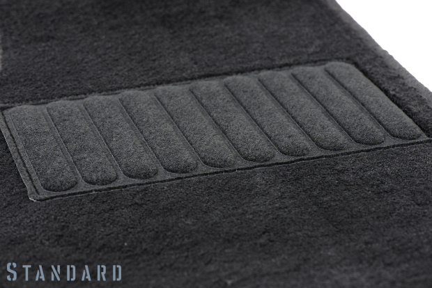 Коврики текстильные "Стандарт" для Toyota Camry (седан / XV55) 2014 - 2017, черные, 5шт.