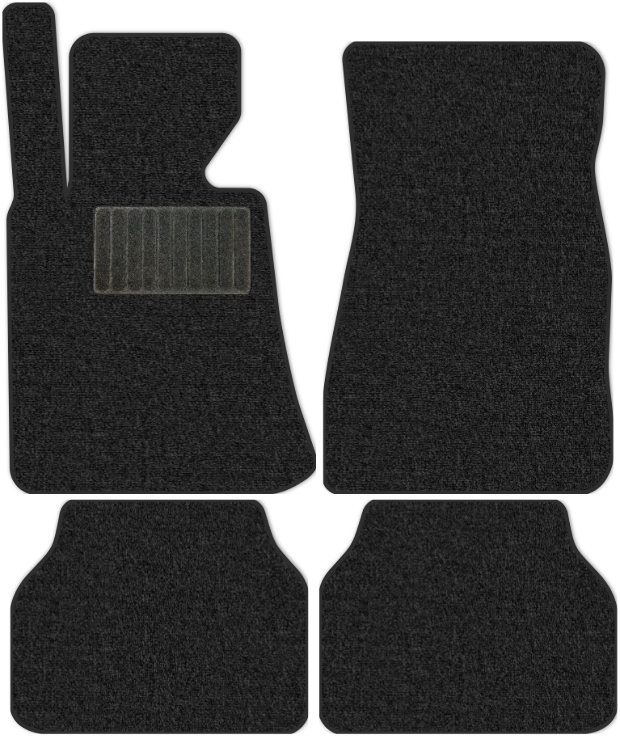 Коврики текстильные "Классик" для BMW 5-Series (универсал / E39) 2000 - 2004, темно-серые, 4шт.