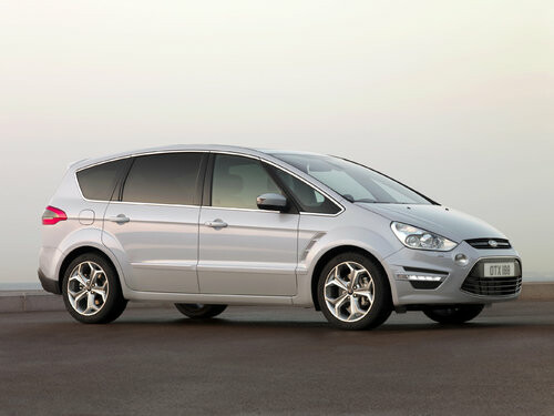 Коврики ЭВА "EVA ромб" для Ford S-Max (минивэн) 2010 - 2015, серые, 4шт.