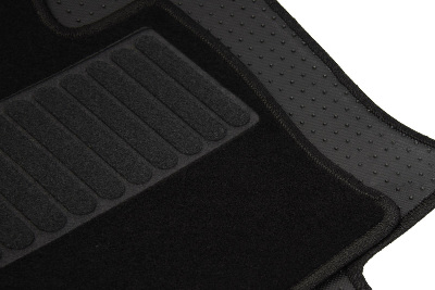 Коврики текстильные "Классик" для Skoda Octavia IV (лифтбек / A8) 2019 - Н.В., черные, 5шт.