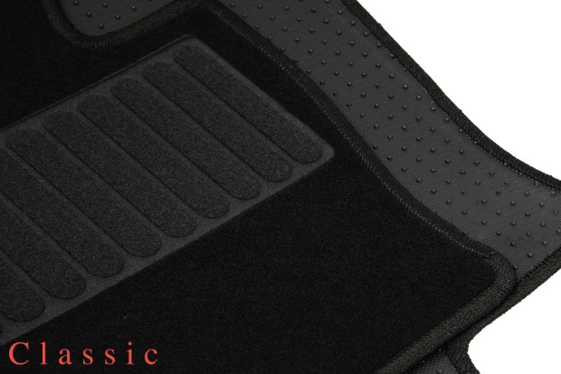 Коврики текстильные "Классик" для Lexus LX570 (suv / J200) 2015 - Н.В., черные, 3шт.