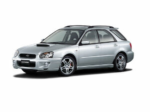 Коврики текстильные для Subaru Impreza WRX (универсал / GG) 2000 - 2007