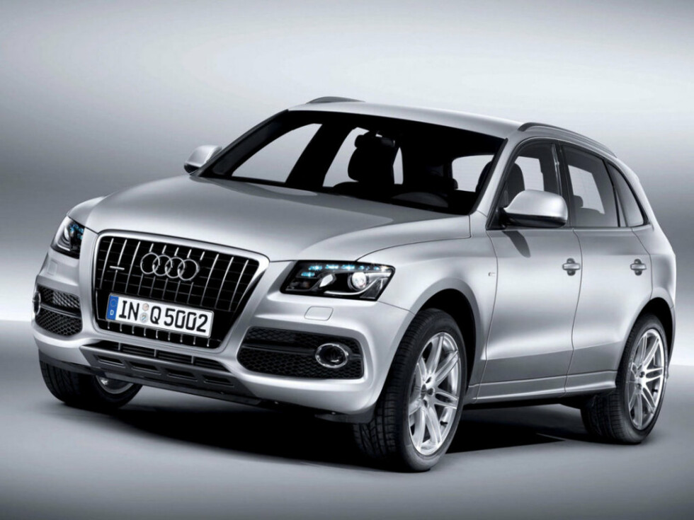 Коврики текстильные "Классик" для Audi Q5 I (suv / 8R) 2008 - 2012, черные, 5шт.