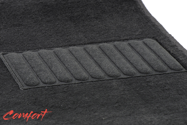 Коврики текстильные "Комфорт" для Kia K5 (седан / DL3) 2019 - Н.В., темно-серые, 5шт.